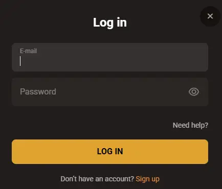 Hoe in te loggen bij Slotlair Casino