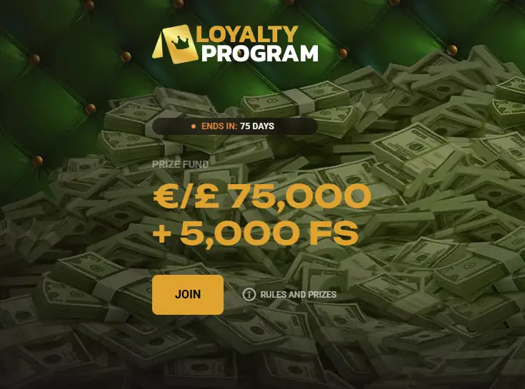 Neem deel aan het loyaliteitsprogramma van Slotlair Casino